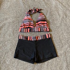 💞 5 for $10💞 Black & Peach Bikini